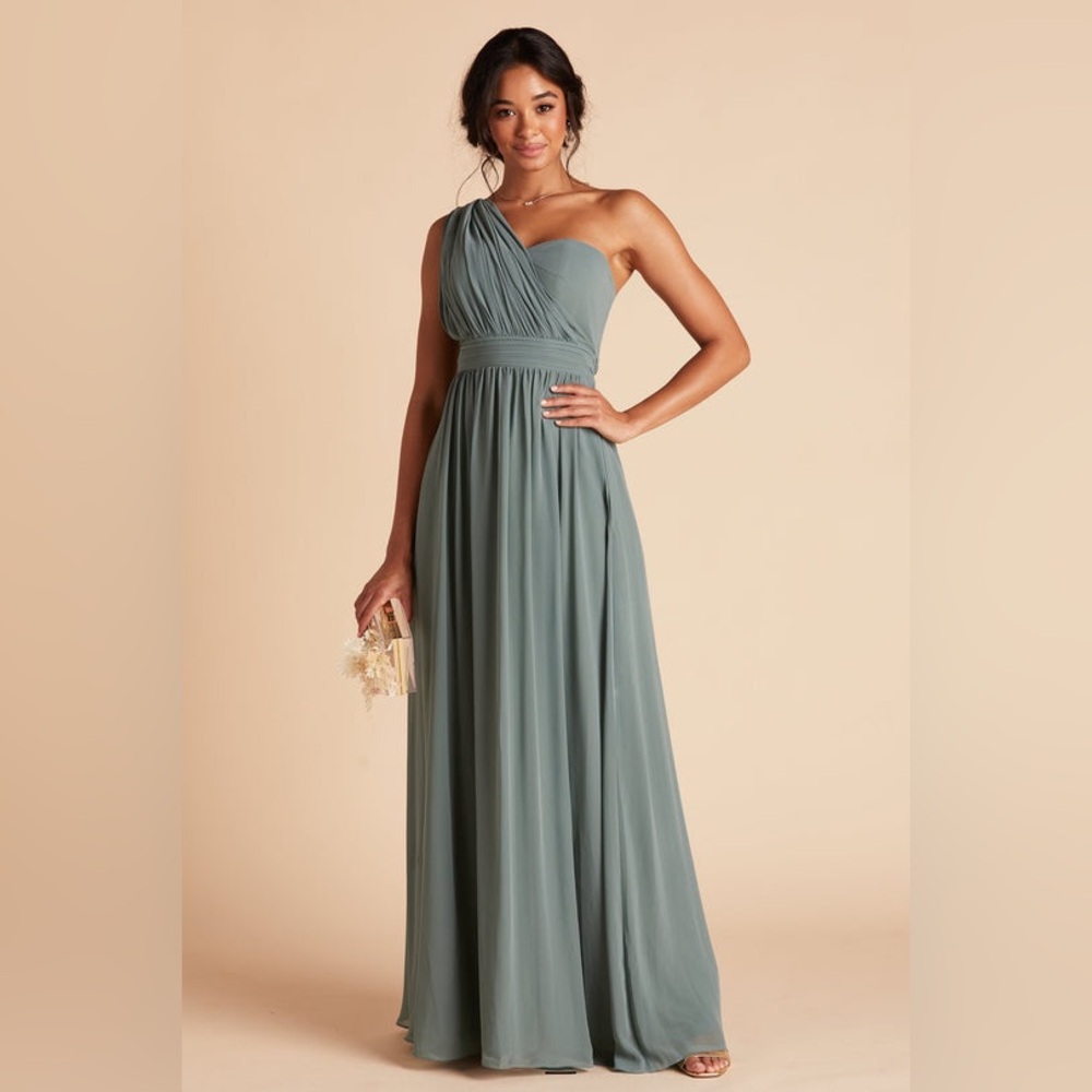 Grace Convertible Dress Chiffon Sea Glass Size XS